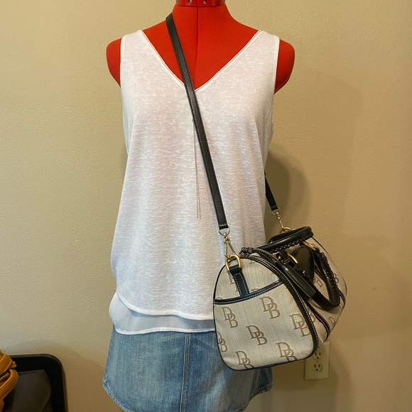 Dooney & Bourke Jacquard Barrel Bag - Picture 5 of 13